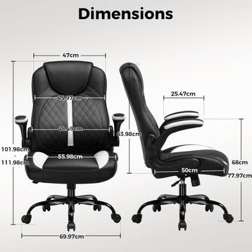 Ergonomische Bureaustoel -  Office Chair - Gamestoel - Volwa, Verzenden, Zo goed als nieuw