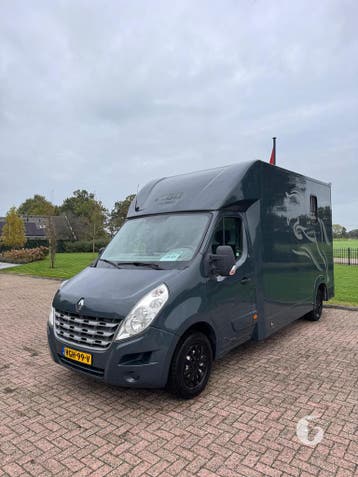 Prachtige Renault Vigo paardenwagen! 2011!, Ophalen, Zo goed als nieuw, Polyester, 2-paards trailer