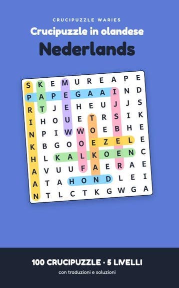 Crucipuzzle In Olandese | Waries B.V. | Nieuw, Ophalen of Verzenden, Nieuw, Waries B.V.