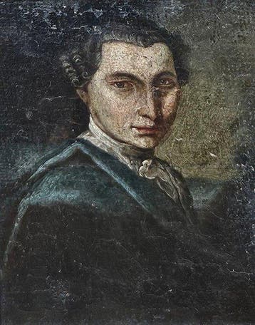 European school (XVIII) - Portrait eines Herren