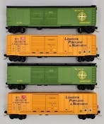 Micro-Trains N - 30030, 79040 - Modeltrein goederenwagon (4), Nieuw