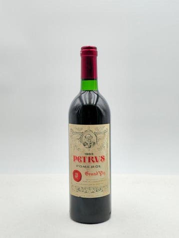1983 Pétrus - Pomerol - 1 Fles (0,75 liter), Nieuw
