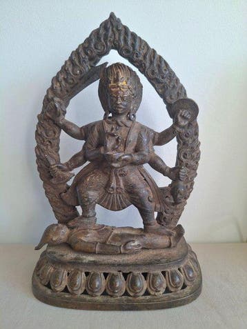 Bronzen Mahakala? - Brons - Nepal - 19th century