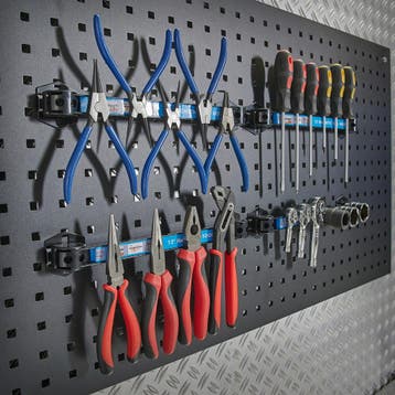 Datona Magneetstrip voor gereedschapsbord 25 cm (set van 4, Doe-het-zelf en Verbouw, Gereedschap | Handgereedschap, Ophalen of Verzenden