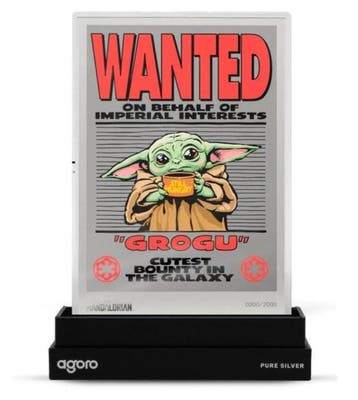 Niue. 1 Dollar 2026 – The Mandalorian: Wanted – Grogu Foil –