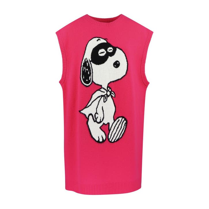 Frogbox • Snoopy pullover jurk • S, Kleding | Dames, Jurken, Roze, Nieuw, Maat 36 (S), Verzenden