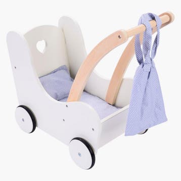 Angel Sports houten poppenwagen gri van €44,99 voor €40,49, Ophalen of Verzenden, Nieuw