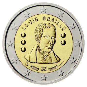 België 2 Euro Braille 2009 UNC, Postzegels en Munten, Munten | Europa | Euromunten, Verzenden