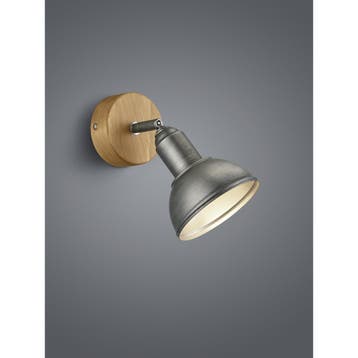 LED Wandspot - Trion Delvira - E14 Fitting - 1-lichts - Rond, Ophalen of Verzenden, Nieuw, Metaal, Overige fittingen
