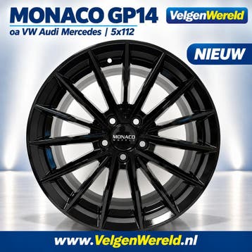 18 inch Monaco GP14 | 5x112 et45 | VW Mercedes Audi, Ophalen of Verzenden, Nieuw, 18 inch, Velg(en)