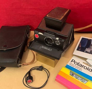 Polaroid SX-70 - 1976 Set mit Tasche, Kabelauslöser und, Nieuw