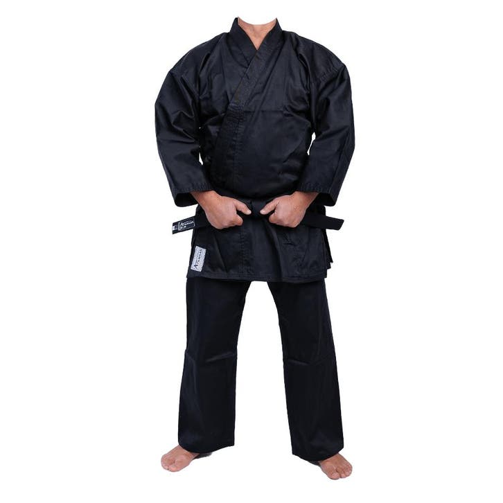 Karatepak voor beginners Arawaza | Zwart (Maat: 180), Sport en Fitness, Vechtsporten en Zelfverdediging, Vechtsportpak, Nieuw