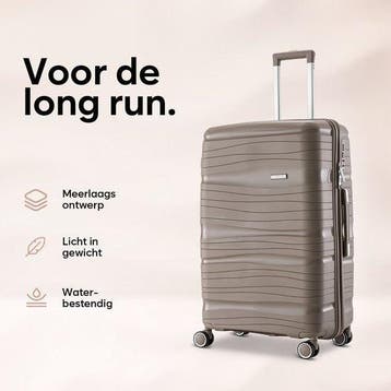 2dekans | SC Travelin Charm – 24-inch Medium Reiskoffer –, Ophalen of Verzenden, Zo goed als nieuw