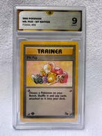 Pokémon - 1 Graded card - Hypno 58 First edition - GG 9 -, Hobby en Vrije tijd, Verzamelkaartspellen | Pokémon, Nieuw