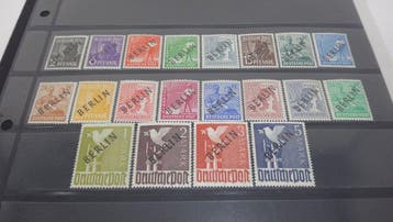 Berlijn 1949 - Vrijzegels Geallieerde bezetting - 1-20** MNH, Gestempeld