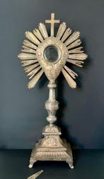 Monstrans - Zilver - 1750-1800 - Neoclassieke ostensorium