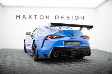 Maxton Carbon Spoiler met beugels en LED Toyota Supra Mk5, Verzenden