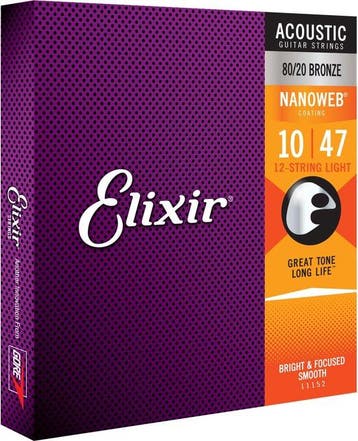 A-Git.snaren 10-47 12-String Nanoweb Bronze (Audio & Hifi), Verzenden, Nieuw