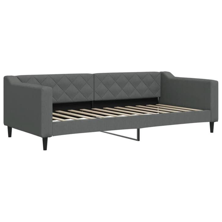 Dagbed 90x200cm Modern Grijs | Laatste Stuk!, Huis en Inrichting, Slaapkamer | Slaapbanken, 90 cm, 200 cm, Grijs, Zo goed als nieuw