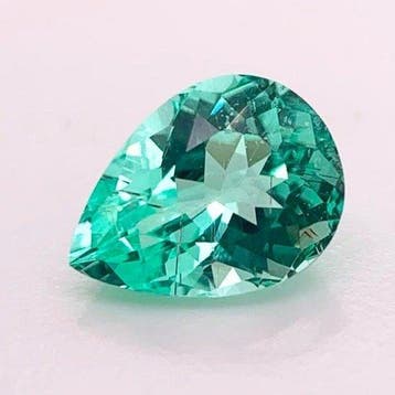 1 pcs Blauw, Groen Paraiba toermalijn - 2.45 ct -, Nieuw