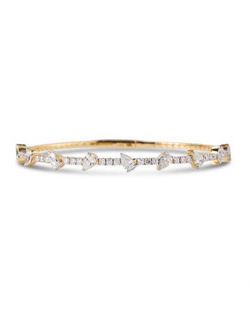 Armband - 14 karaat Geel goud - 2.50ct. tw. Diamant, Nieuw