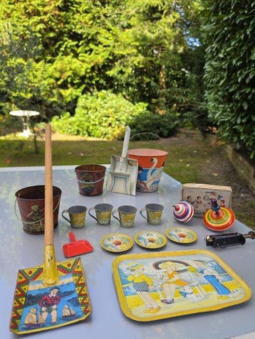 Onbekend - Blikken speelgoed - Antiek blikken speelgoed, Antiek en Kunst