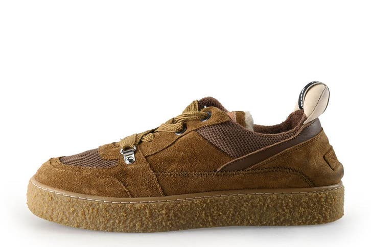 Shabbies Amsterdam Sneakers in maat 41 Bruin, Kleding | Dames, Schoenen, Bruin, Zo goed als nieuw, Sneakers of Gympen, Verzenden