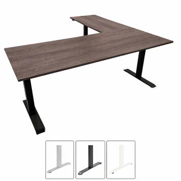 NIEUW Deluxe elektrisch zit-sta hoekbureau | 180x180 cm, Huis en Inrichting, Ophalen of Verzenden, Nieuw