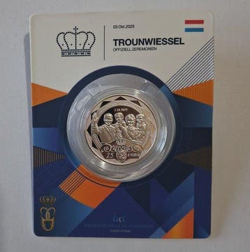 Luxemburg. 25 Euro 2026 Grand-Duc Guillaume Proof (Zonder