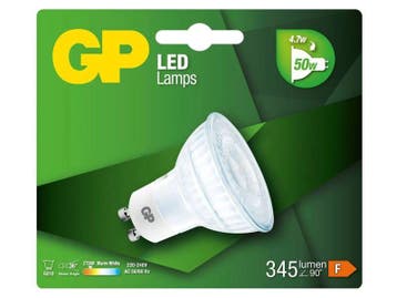 Ca. 13x LED lamp 4,8W, GP Lighting, gu10 reflect, Nieuw