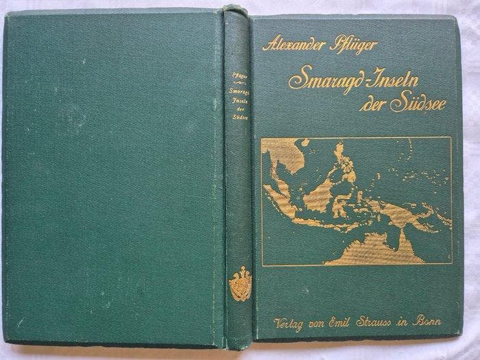 Alexander Pflüger - Smaragd-Inseln der Südsee., Antiek en Kunst, Antiek | Boeken en Bijbels