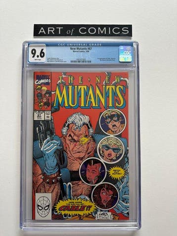 The New Mutants #87 - CGC 9.6 - 1st appearance of Cable,, Boeken, Strips | Comics, Nieuw