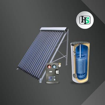 Complete zonneboilerset 30HP + boiler/buffervat met subsidie, Hoog rendement (Hr), Overige typen, Nieuw, 150 cm of meer