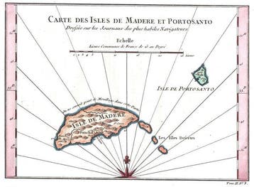 Portugal - Madeira; N. Bellin - Carte des Isles de Madere et, Boeken, Nieuw