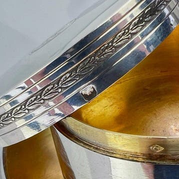 Pinteau&Cie Paris - Doos - Franse 950-zilveren vergulde, Antiek en Kunst