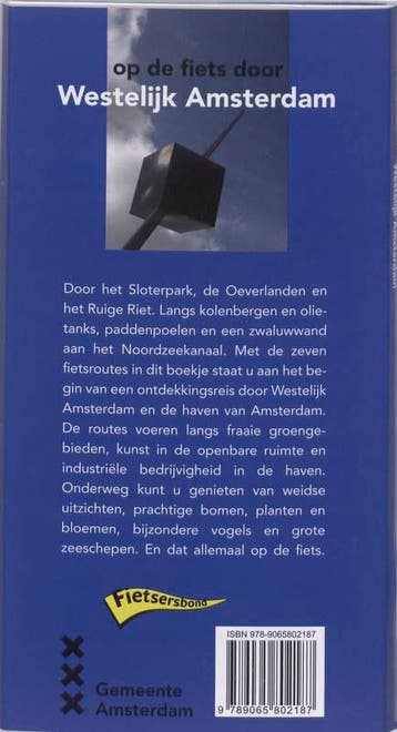 Citoplan Fietsgids Westelijk Amsterdam / Citoplan, Verzenden, Gelezen