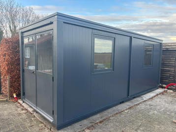 Nieuwe Kantoorunit 3,4,5,6 meter Antraciet Ral 7016