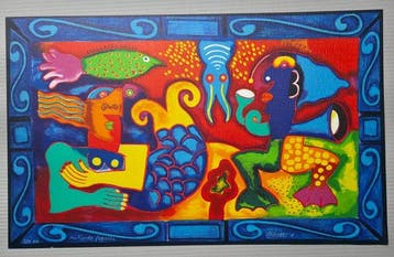 Clemens Briels (1946) - Antripode Figuren, Antiek en Kunst