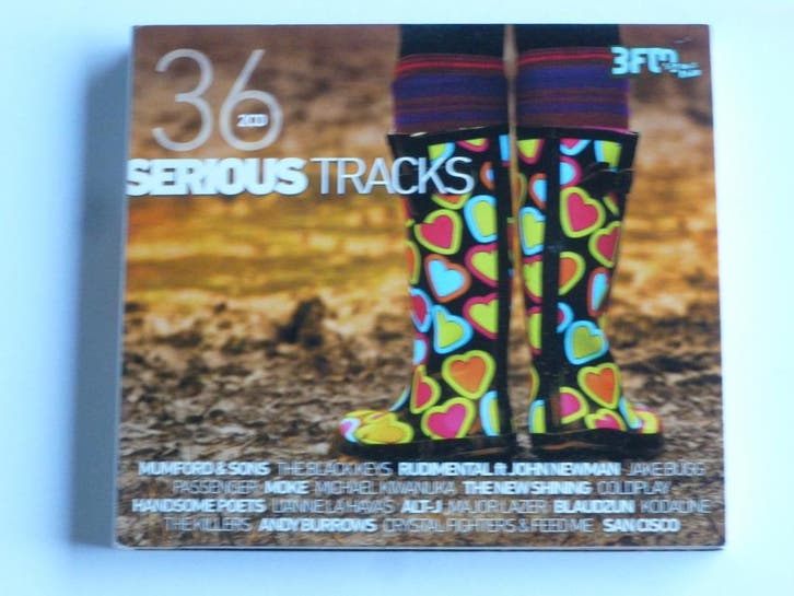 3FM - 36 Serious Tracks (2 CD), Cd's en Dvd's, Cd's | Verzamelalbums, Zo goed als nieuw, Ophalen of Verzenden