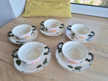 Villeroy & Boch - Eetservies (10) - Wild-Rose - Porselein -