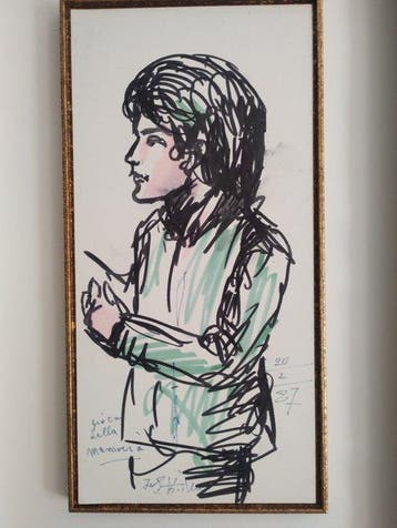 Ibrahim Kodra (1918-2006) - Senza titolo