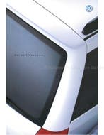 2000 VOLKSWAGEN GOLF BROCHURE DUITS, Nieuw, Volkswagen, Author