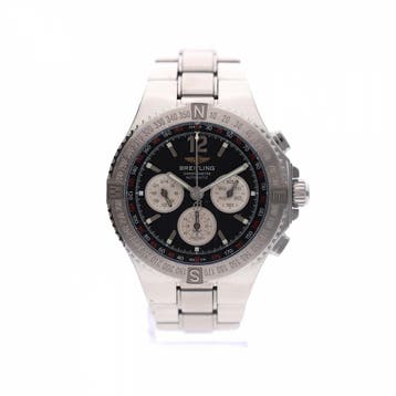 Breitling Hercules Chronograph A39362; Automatisch Heren..., Sieraden, Tassen en Uiterlijk, Horloges | Heren, Ophalen of Verzenden