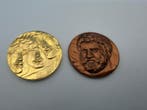 Japan. Olympic Commemorative Medal Set of 2 — Los Angeles, Nieuw