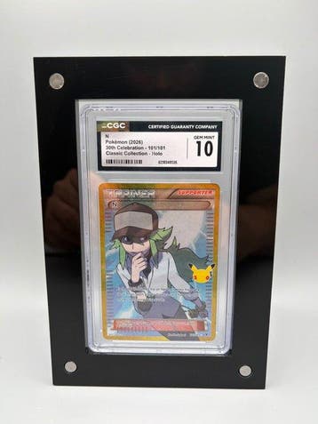 Pokémon - 1 Graded card - N - 30th Celebration - 101/101 -, Nieuw