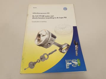 VW Zelfstudieprogramma #252 De 1,4L 77kW motor in LUPO FSI, Verzenden