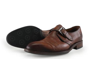 Greve Nette schoenen in maat 44½ Cognac, Kleding | Heren, Schoenen, Overige kleuren, Verzenden, Overige typen, Gedragen