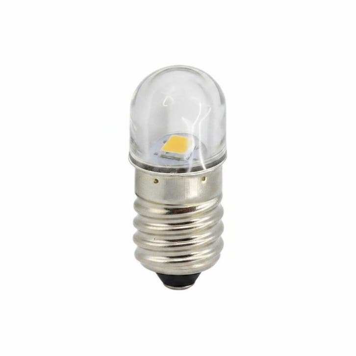 E10 LED lamp - 3V - Koud wit, Huis en Inrichting, Lampen | Losse lampen, Ophalen of Verzenden