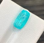 1 pcs Blauw, Groen Toermalijn - 4.14 ct - Gemological, Nieuw