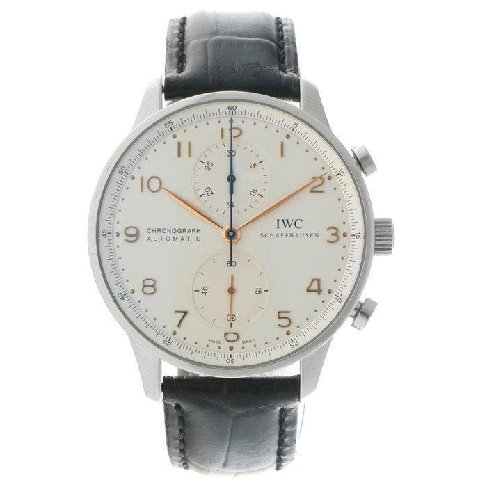 IWC - Portuguese Chronograph - IW371445 - Heren - 2000-2010, Sieraden, Tassen en Uiterlijk, Horloges | Heren